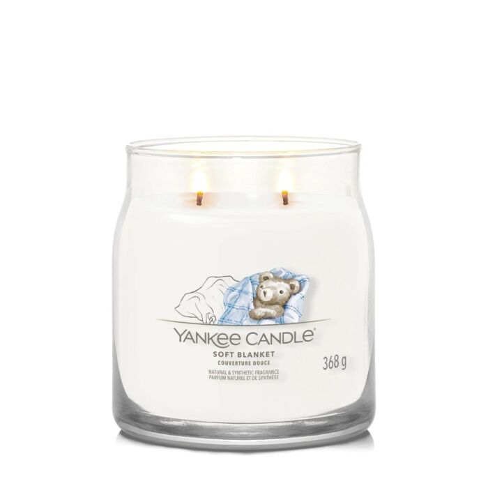 Yankee Candle Soft Blanket Signature Medium Jar